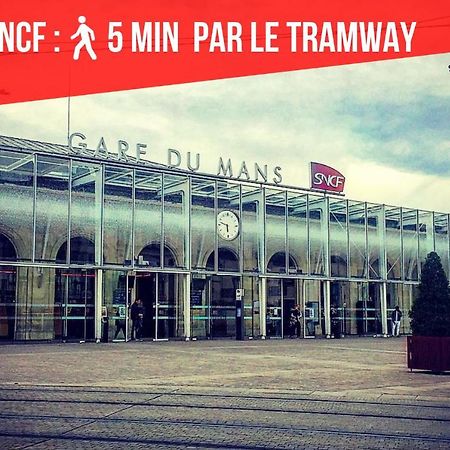 Tramway 9 Jaures Cosy Proche Gare Apartment เลอม็องส์ ภายนอก รูปภาพ